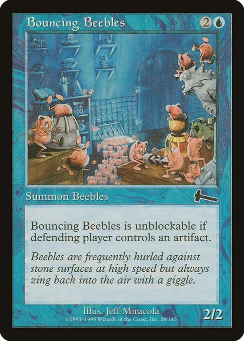Bouncing Beebles · Urza's Legacy 28/143