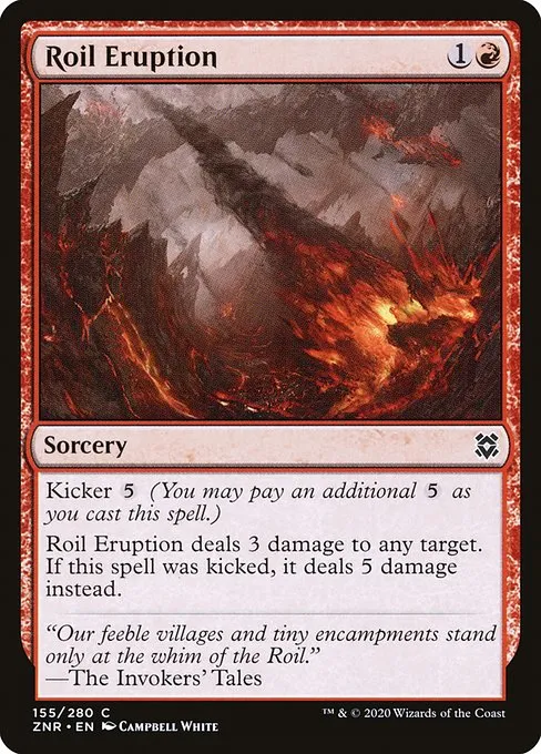 Roil Eruption · Zendikar Rising 155/407