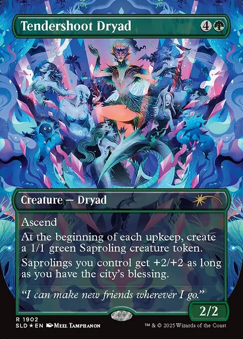 Tendershoot Dryad · Secret Lair Drop 1902/2547