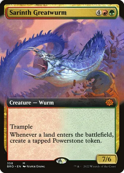 Sarinth Greatwurm · The Brothers' War 358/399