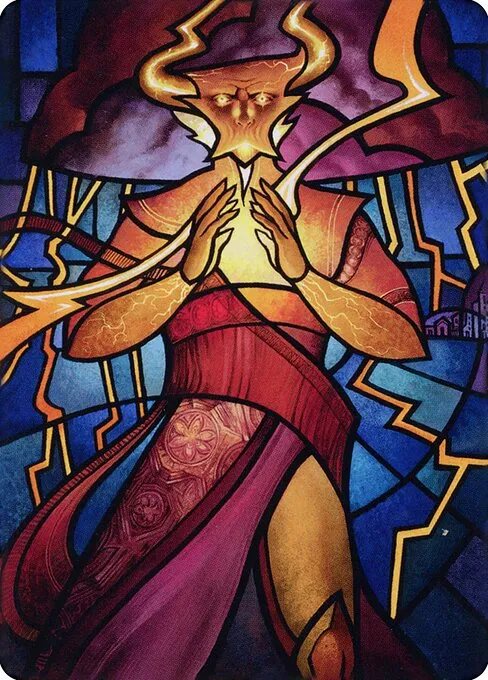 Najal, the Storm Runner // Najal, the Storm Runner · Dominaria United Art Series 74/81
