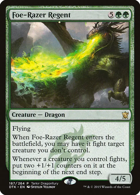 Foe-Razer Regent · Tarkir Dragonfury 187/4