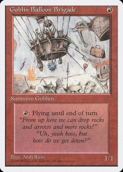 Goblin Balloon Brigade · Fourth Edition 197/380