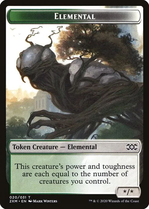 Elemental · Double Masters Tokens 20/31