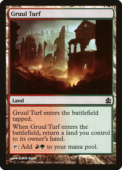 Gruul Turf · Commander 2011 276/318