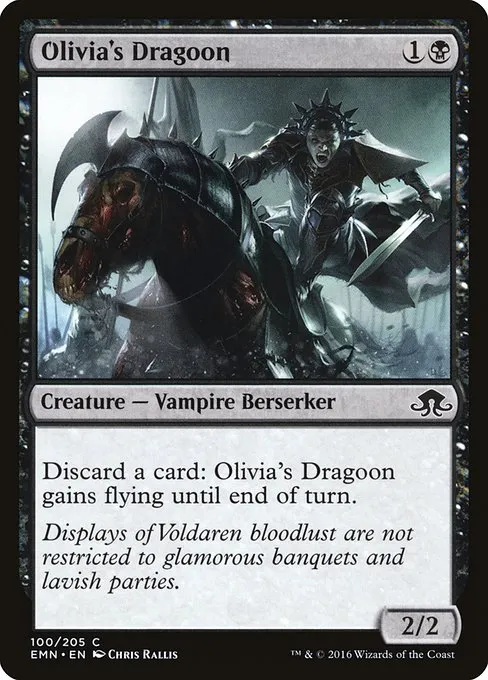 Olivia's Dragoon · Eldritch Moon 100/208