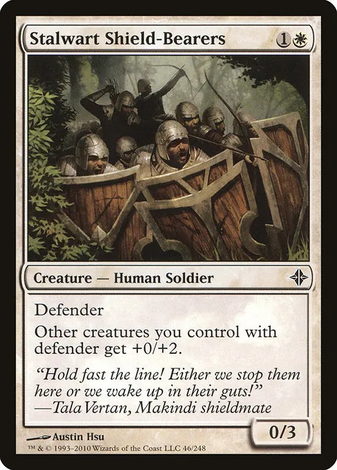 Stalwart Shield-Bearers · Rise of the Eldrazi 46/248