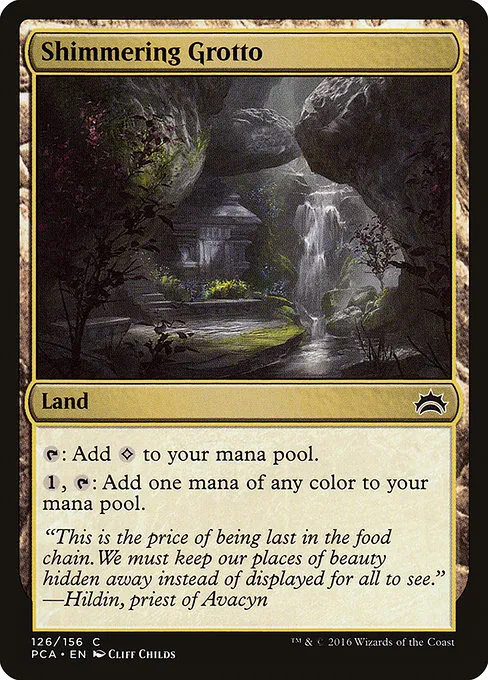 Shimmering Grotto · Planechase Anthology 126/156