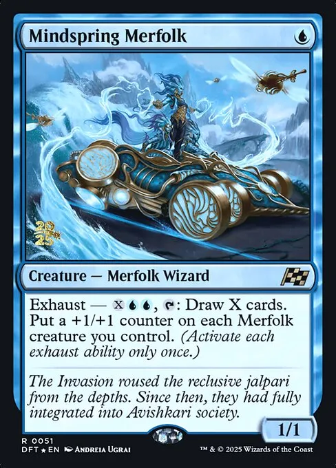 Mindspring Merfolk · Aetherdrift Promos 51s/160