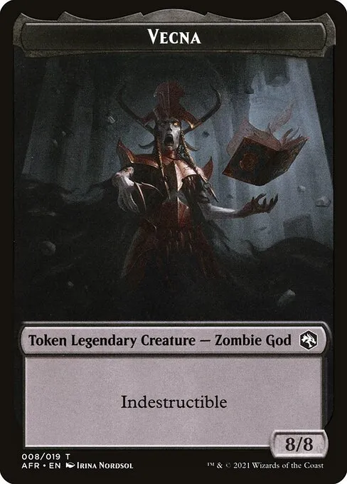 Vecna · Adventures in the Forgotten Realms Tokens 8/22