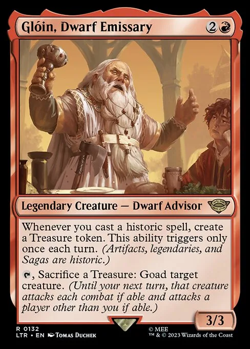 Glóin, Dwarf Emissary · The Lord of the Rings: Tales of Middle-earth 132/856