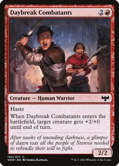 Daybreak Combatants · Innistrad: Crimson Vow 153/423