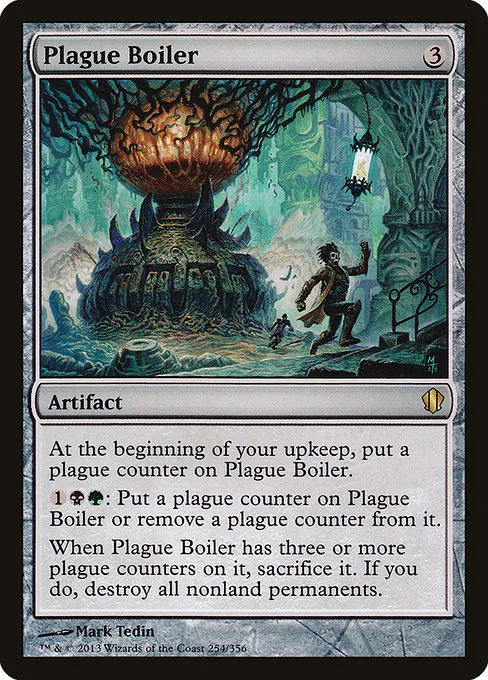 Plague Boiler · Commander 2013 254/356