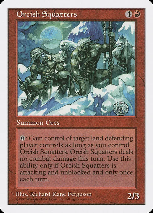 Orcish Squatters · Fifth Edition 258/460