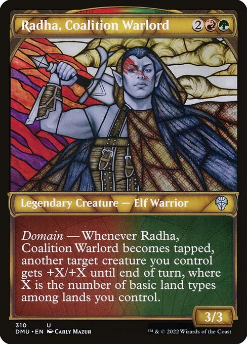 Radha, Coalition Warlord · Dominaria United 310/453