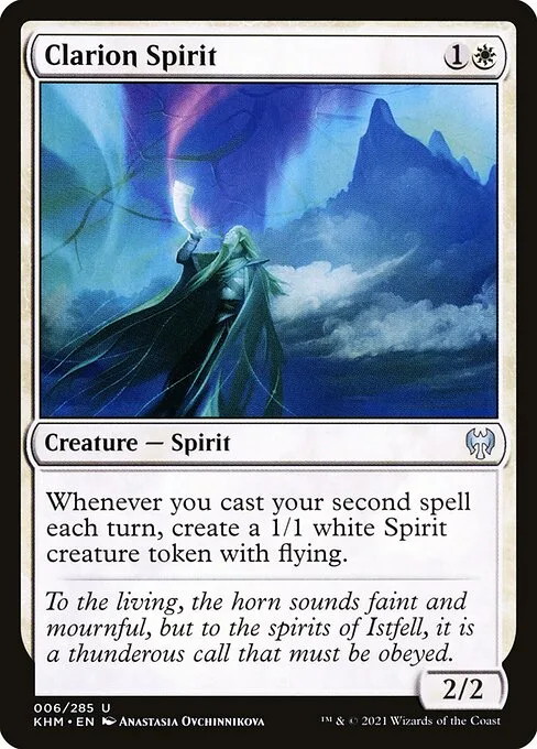 Clarion Spirit · Kaldheim 6/425