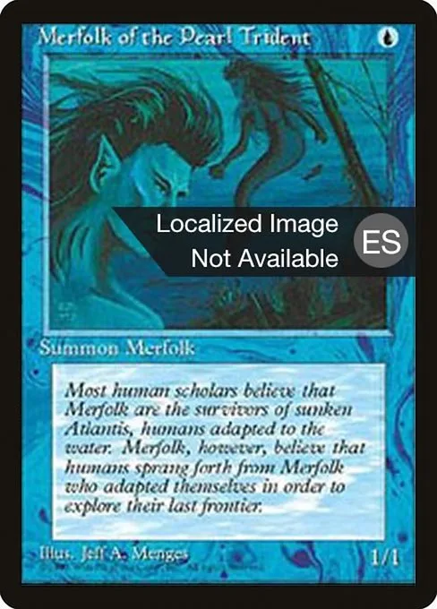 Merfolk of the Pearl Trident · Fourth Edition Foreign Black Border 86/378