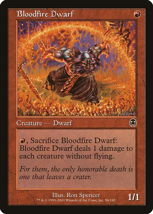 Bloodfire Dwarf · Apocalypse 56/143