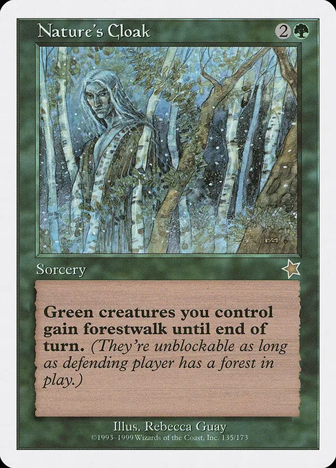 Nature's Cloak · Starter 1999 135/173