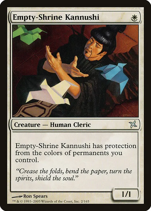 Empty-Shrine Kannushi · Betrayers of Kamigawa 2/165