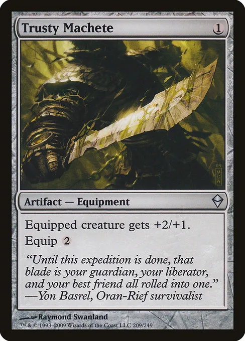 Trusty Machete · Zendikar 209/269