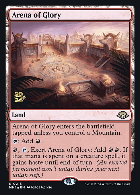 Arena of Glory · Modern Horizons 3 Promos 215s/92