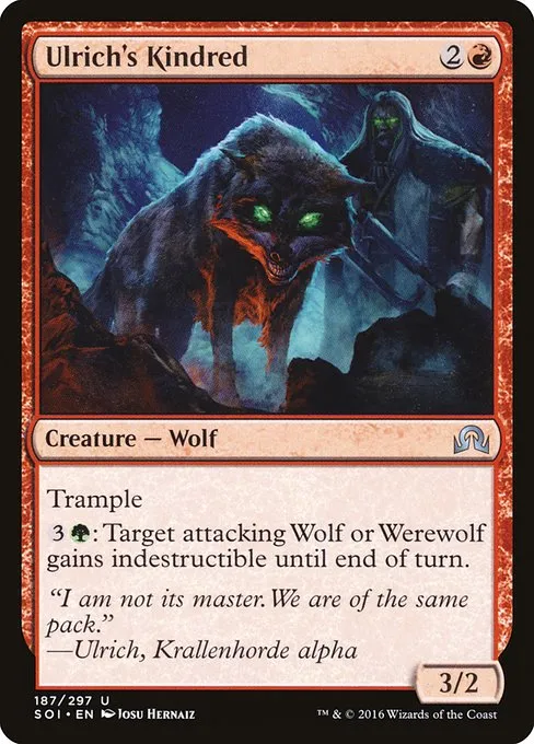 Ulrich's Kindred · Shadows over Innistrad 187/302