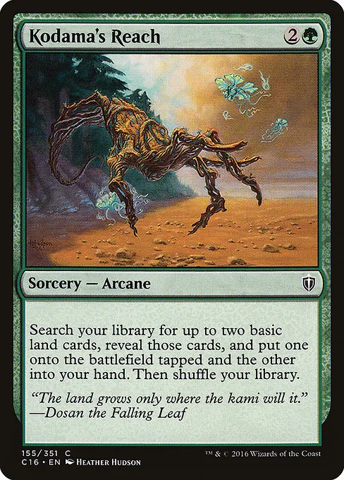 Kodama's Reach · Commander 2016 155/351