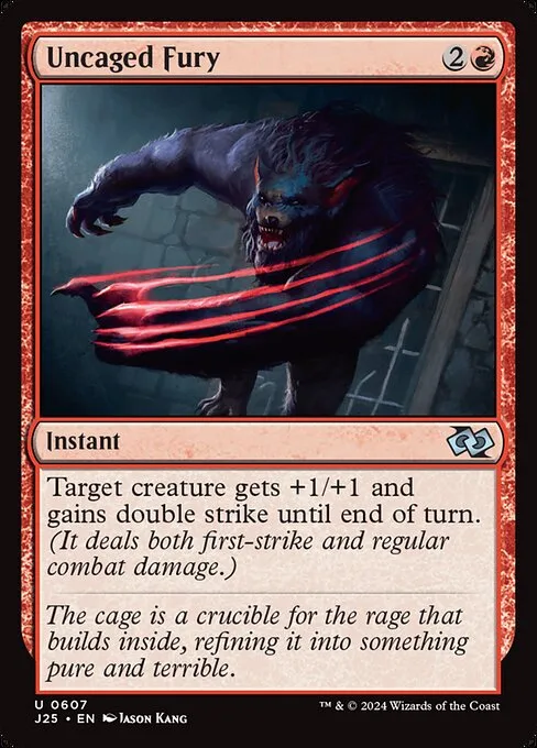 Uncaged Fury · Foundations Jumpstart 607/779