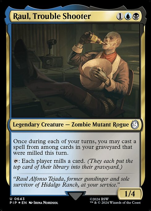 Raul, Trouble Shooter · Fallout 643/1068