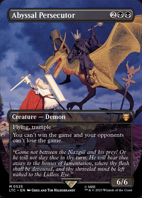 Abyssal Persecutor · Tales of Middle-earth Commander 525/591