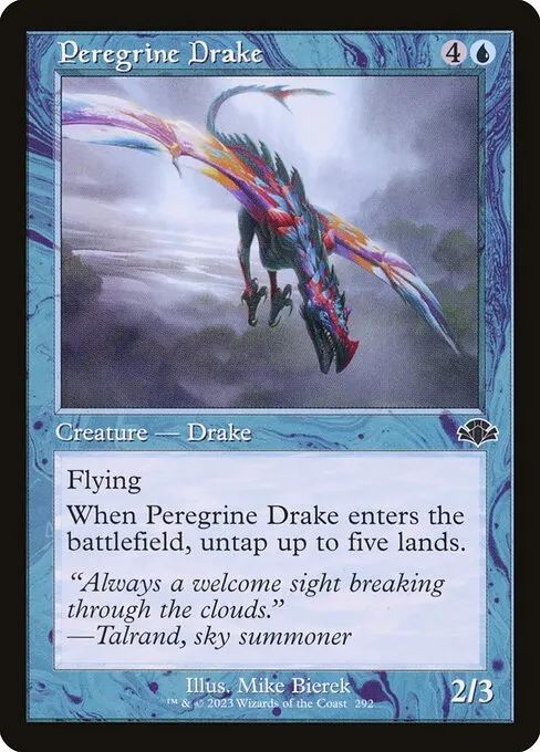 Peregrine Drake · Dominaria Remastered 292/457