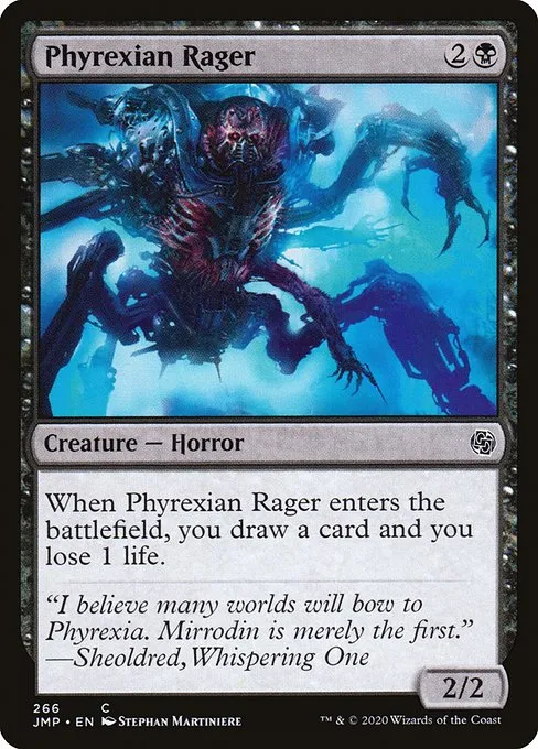 Phyrexian Rager · Jumpstart 266/497