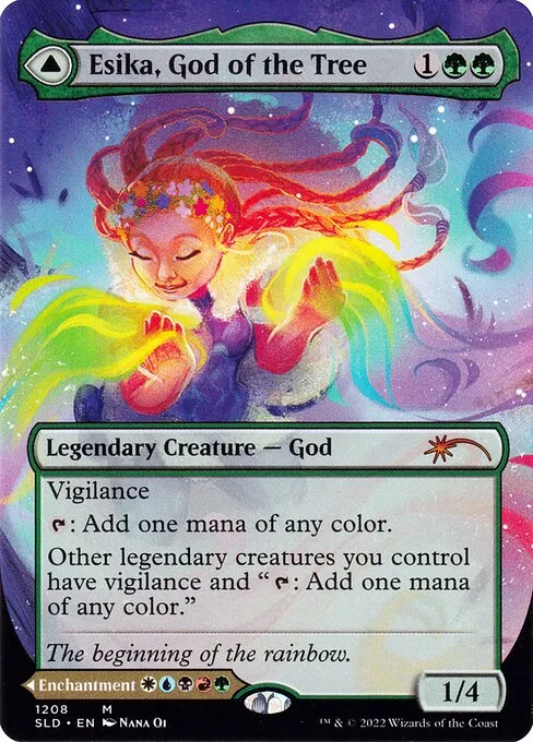 Esika, God of the Tree // The Prismatic Bridge · Secret Lair Drop 1208/2547