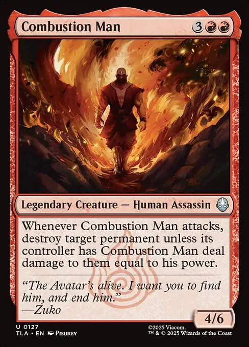 Combustion Man · Avatar: The Last Airbender 127/394