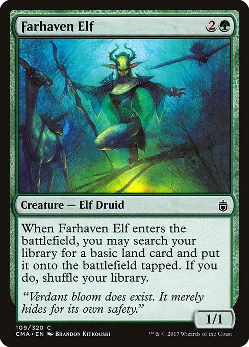 Farhaven Elf · Commander Anthology 109/320