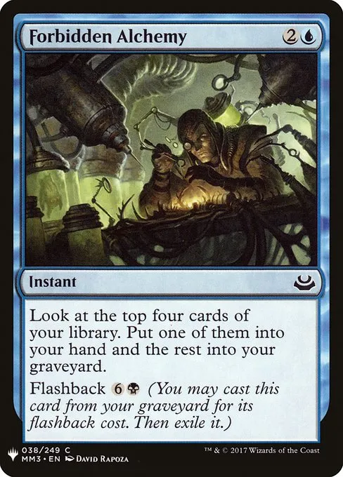 Forbidden Alchemy · The List MM3-38/5050