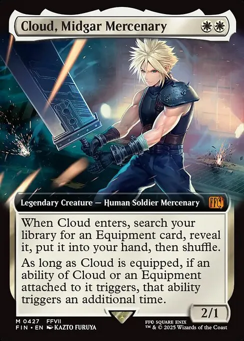 Cloud, Midgar Mercenary · Final Fantasy 427/599