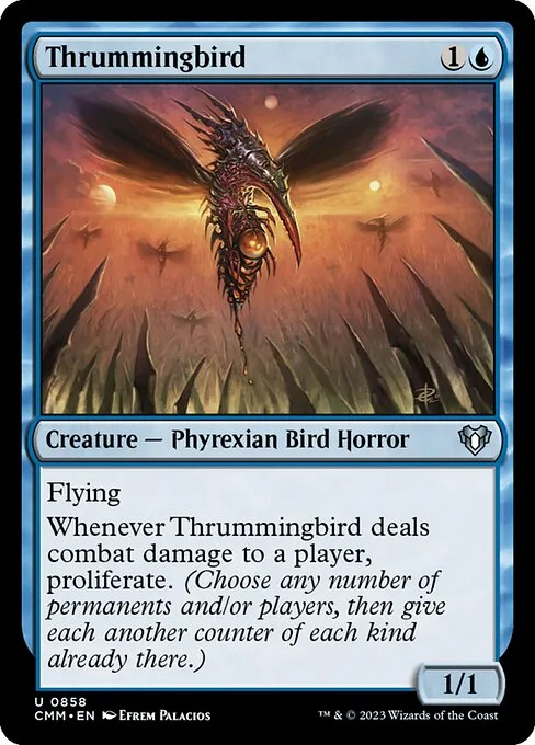 Thrummingbird · Commander Masters 858/1067