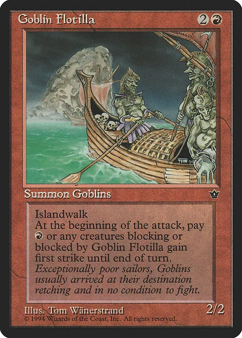 Goblin Flotilla · Fallen Empires 55/187