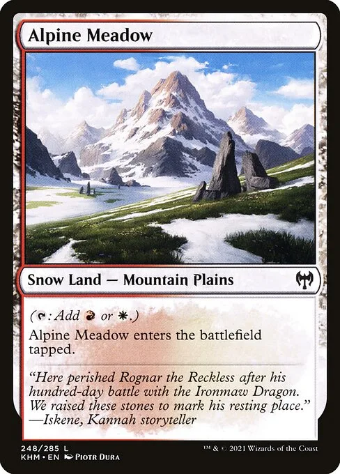 Alpine Meadow · Kaldheim 248/425