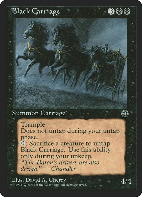 Black Carriage · Homelands 42/140