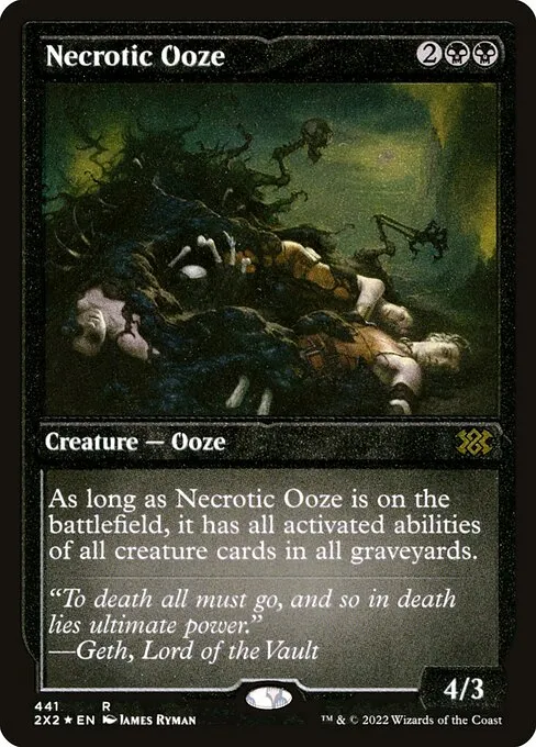 Necrotic Ooze · Double Masters 2022 441/579