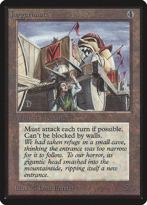 Juggernaut · Limited Edition Beta 256/302