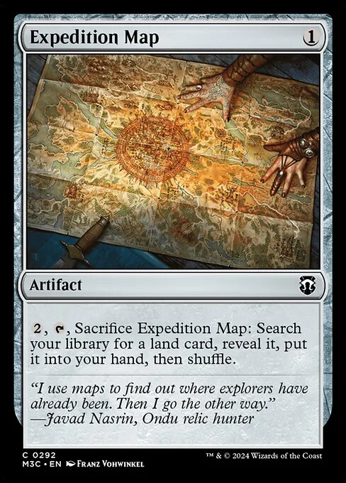Expedition Map · Modern Horizons 3 Commander 292/398