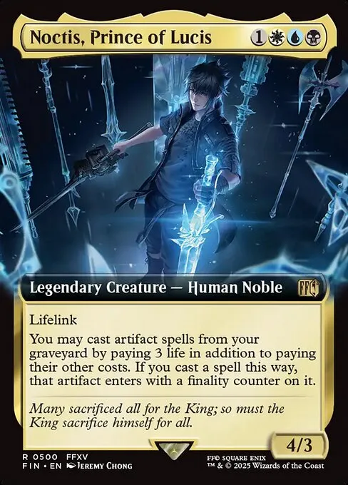 Noctis, Prince of Lucis · Final Fantasy 500/599