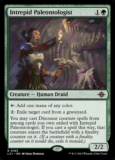 Intrepid Paleontologist · The Lost Caverns of Ixalan 193/416
