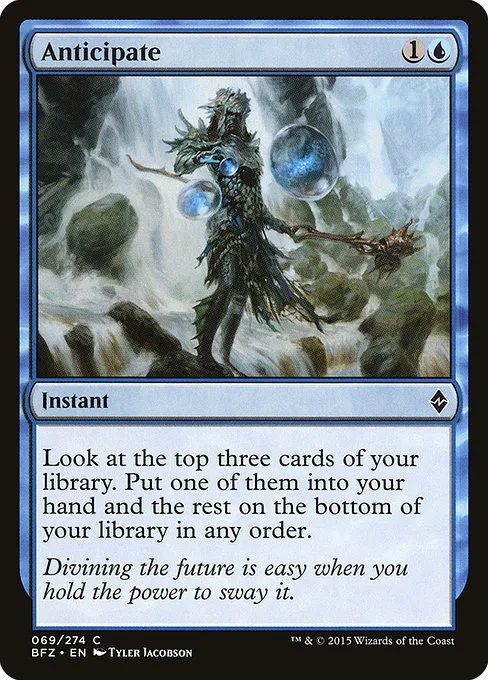 Anticipate · Battle for Zendikar 69/299