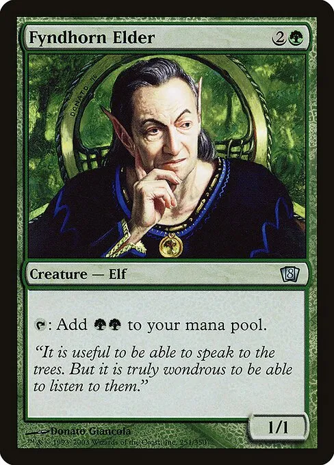 Fyndhorn Elder · Eighth Edition 251★/711