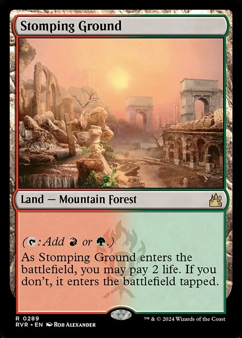 Stomping Ground · Ravnica Remastered 289/531